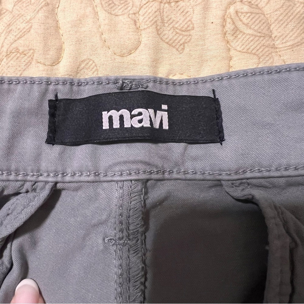 Mavi Men's Slate Gray Flat Front Shorts - Picture 3 of 8